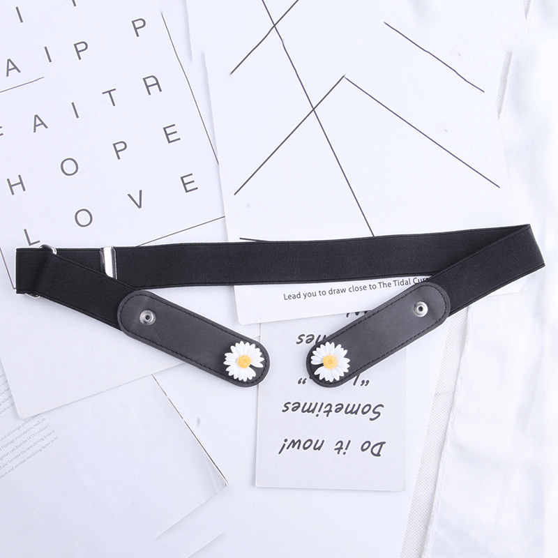 Fashion Trendy Ladies Belt Elastic Invisible Trousers