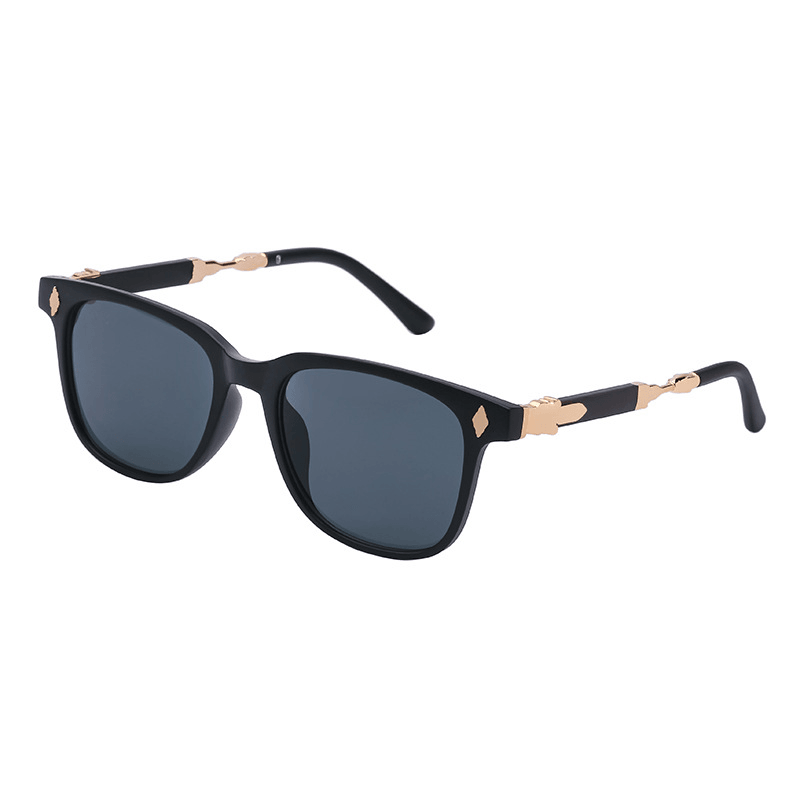 Retro Square Anti-Blue Frame Glasses