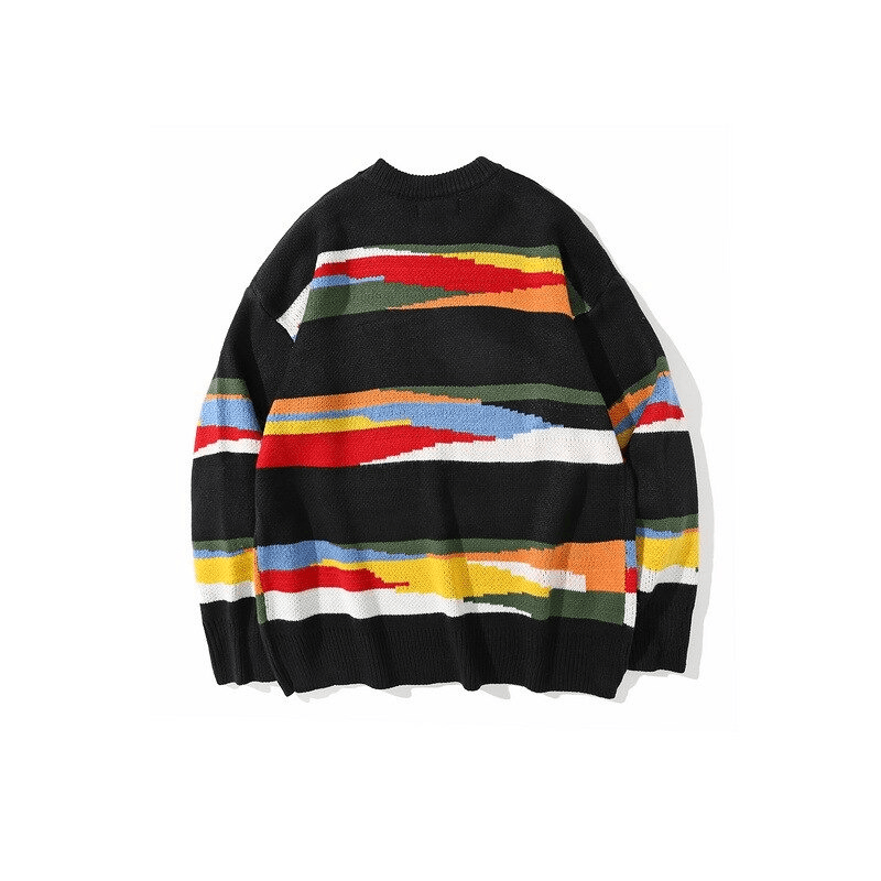 Autumn Youth Men's Pullover Long-Sleeved Loose-Fitting Sweater for Men and Women
