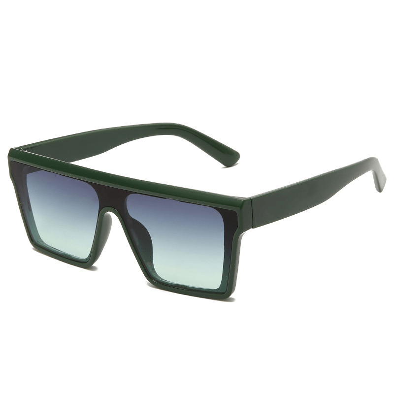 Square Fashion Sunglasses Gradient Catwalk Outdoor Trend Sunglasses