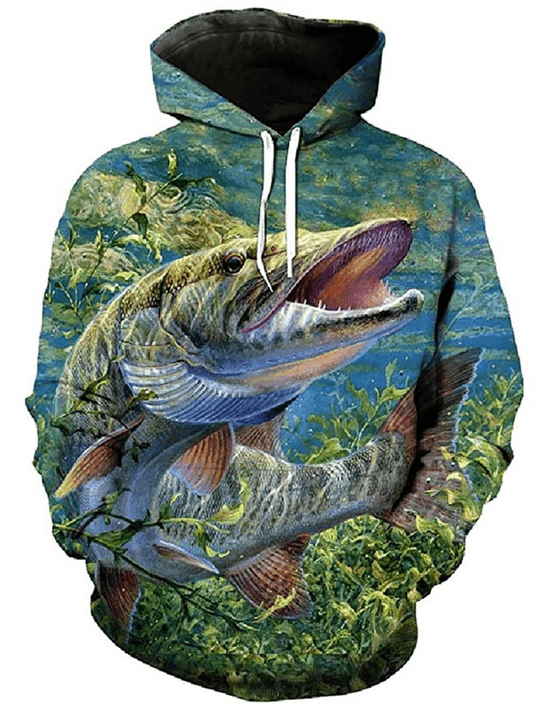 Hoodie Printed Jacket Men's Sweater