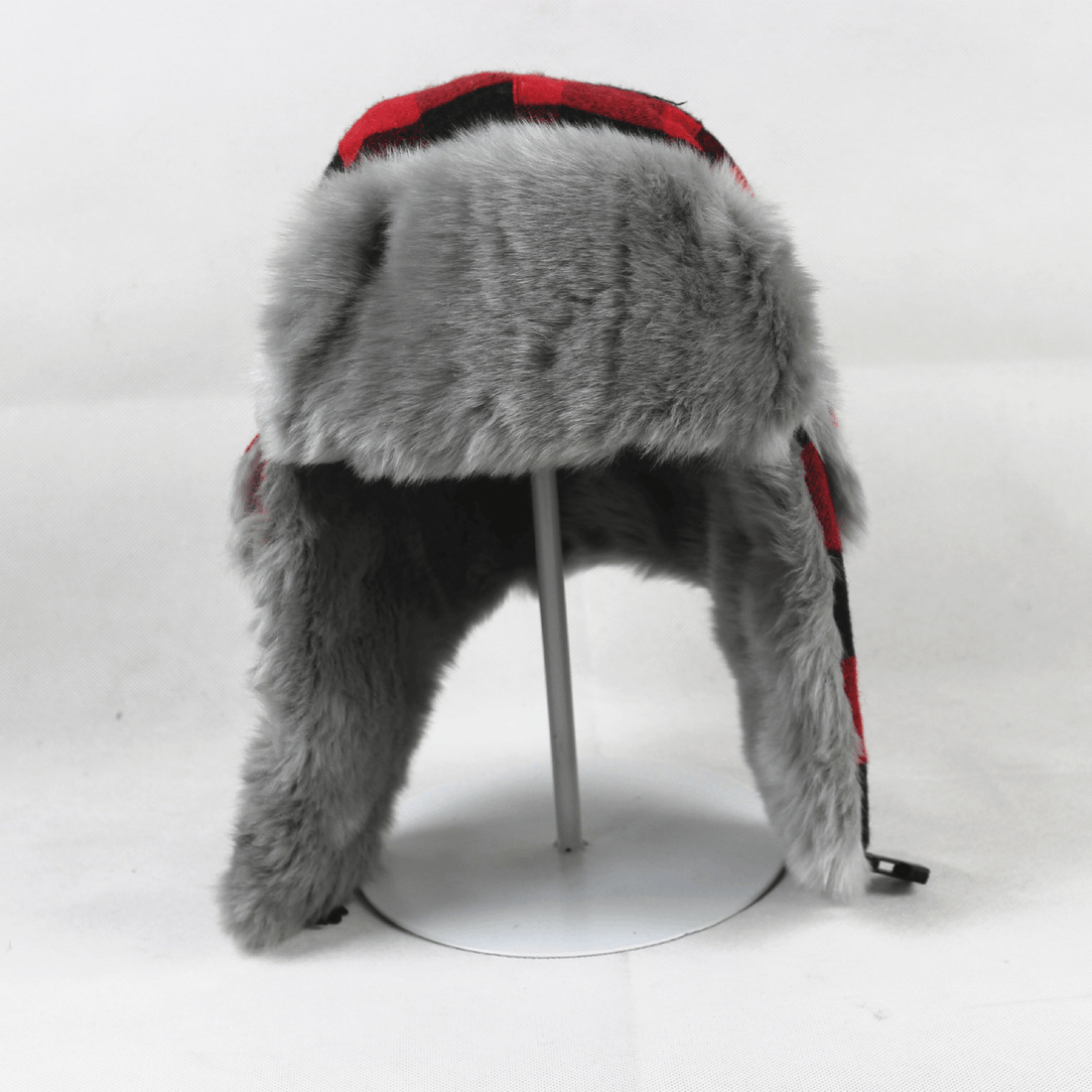 New Plaid Lei Feng Hat Men's and Women's Winter Hat
