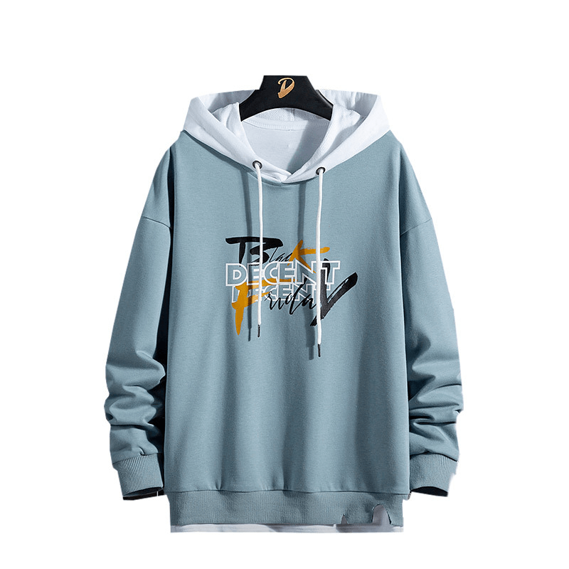 Men's Sweater Hooded Jacket Japanese Youth Personality Sweater Casual Clothes
