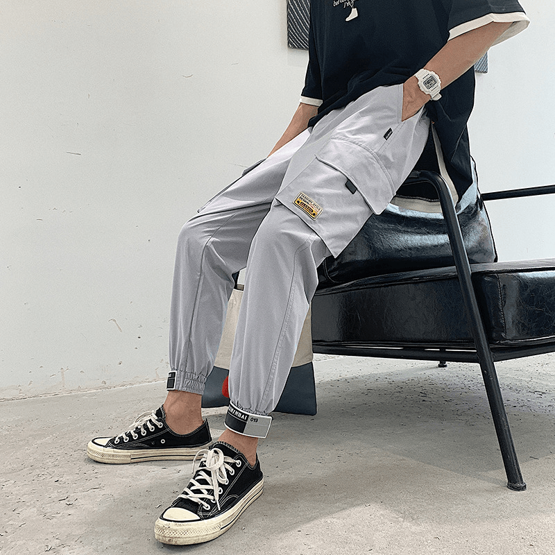 Students' Hip Hop Casual Pants Thickened