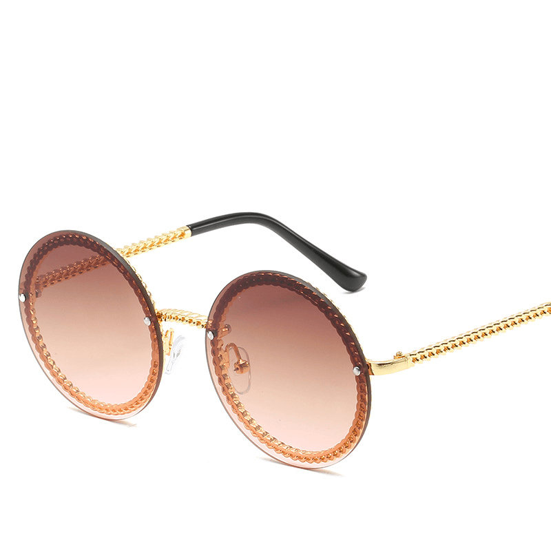 Metal Chain Hot Style Sunglasses Frameless Can Be Equipped with Chain