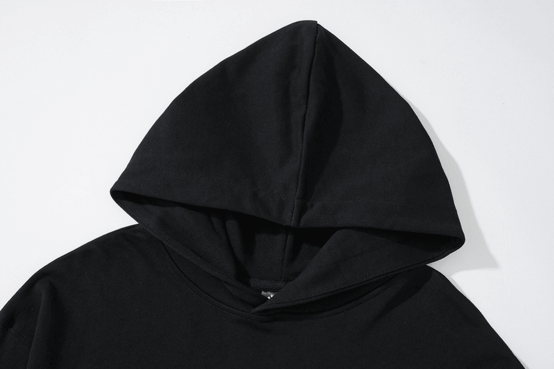 Foam Print American Hooded Sweater Men