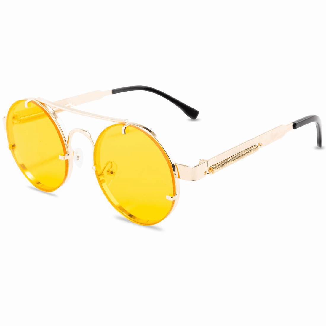Women's Sunglasses with Spring Temple Design Glasses