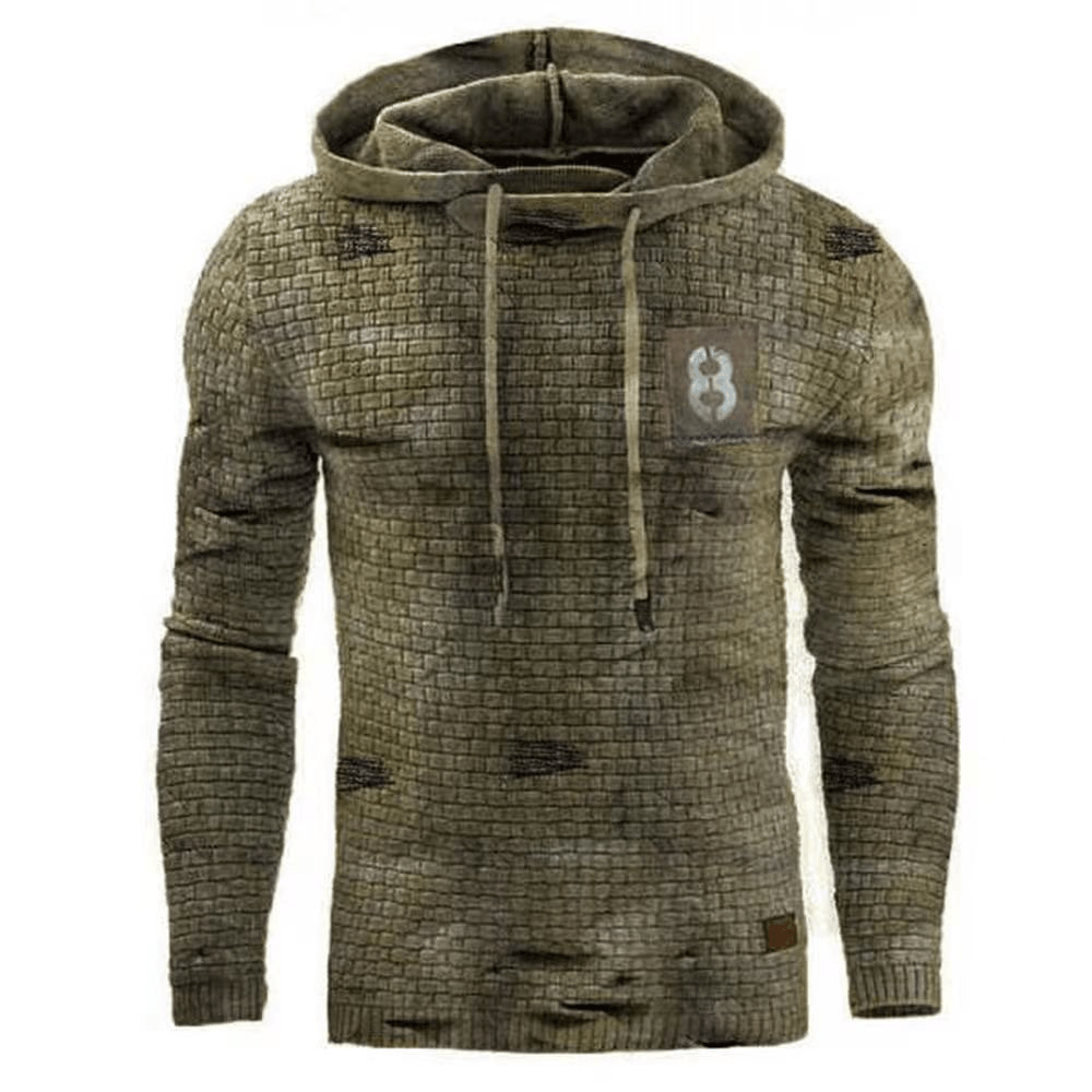 Men's Retro Sports Hoodie Sweatshirt