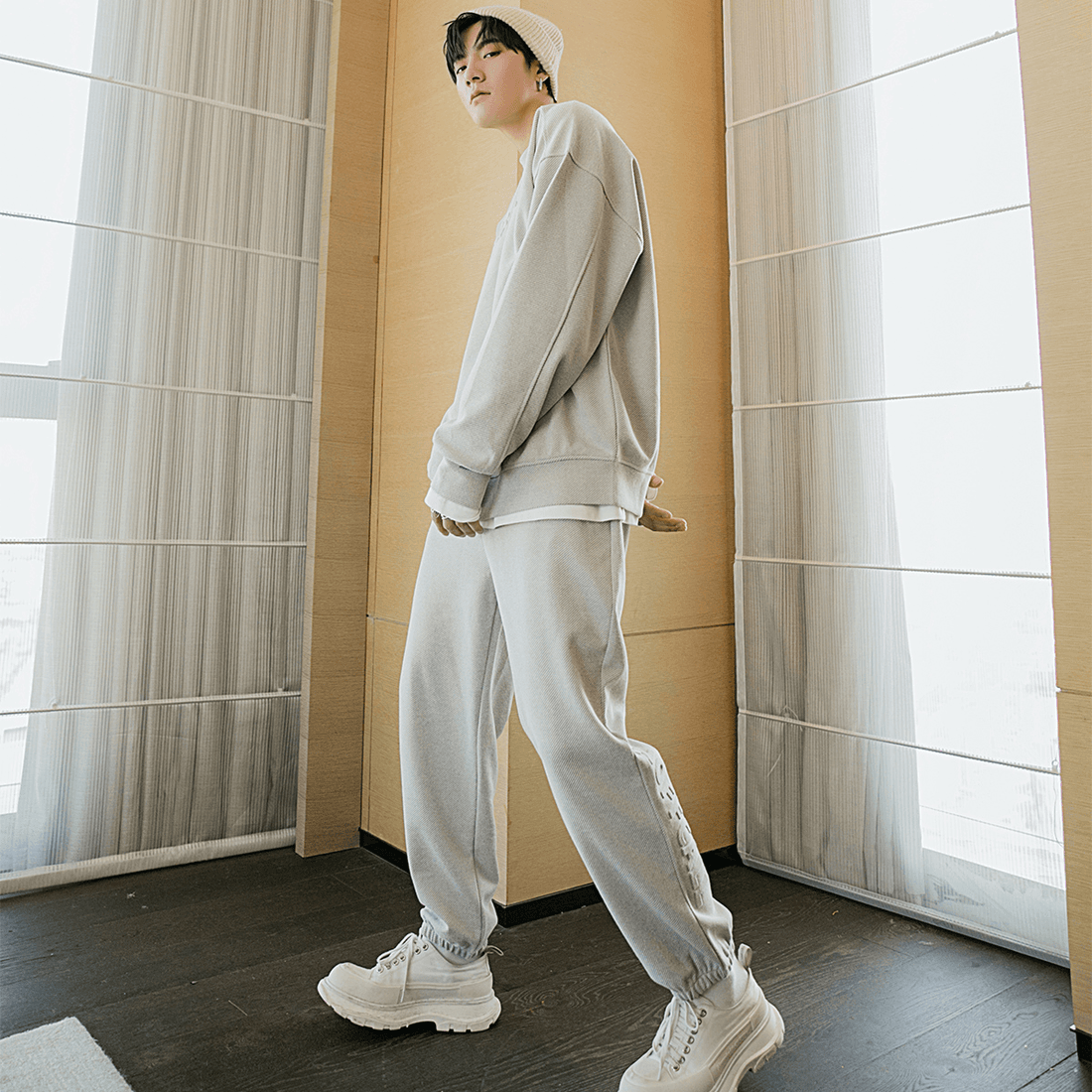 Men's Casual Two Piece Spring Suit
