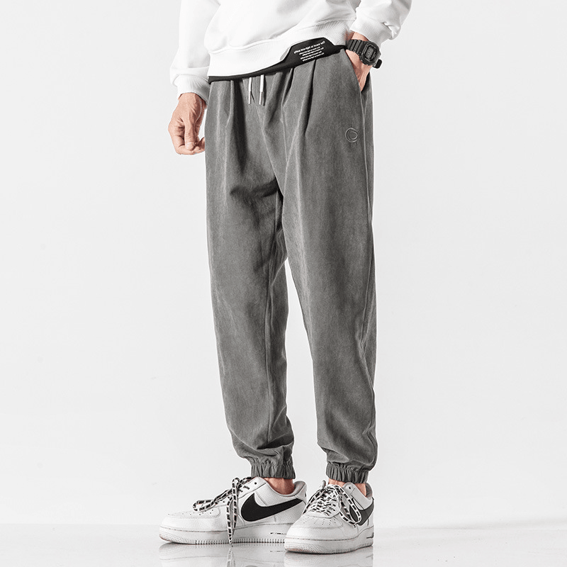 Casual Pants Men's Loose Straight Leg Overalls