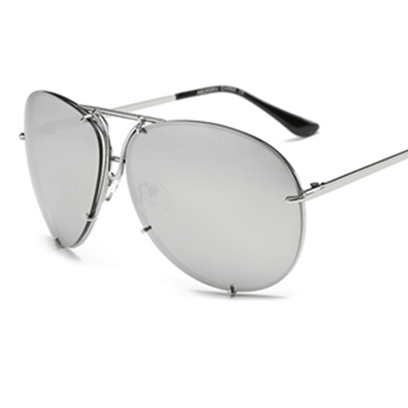 Color Film Sunglasses for Men and Women Big Frame Sunglasses