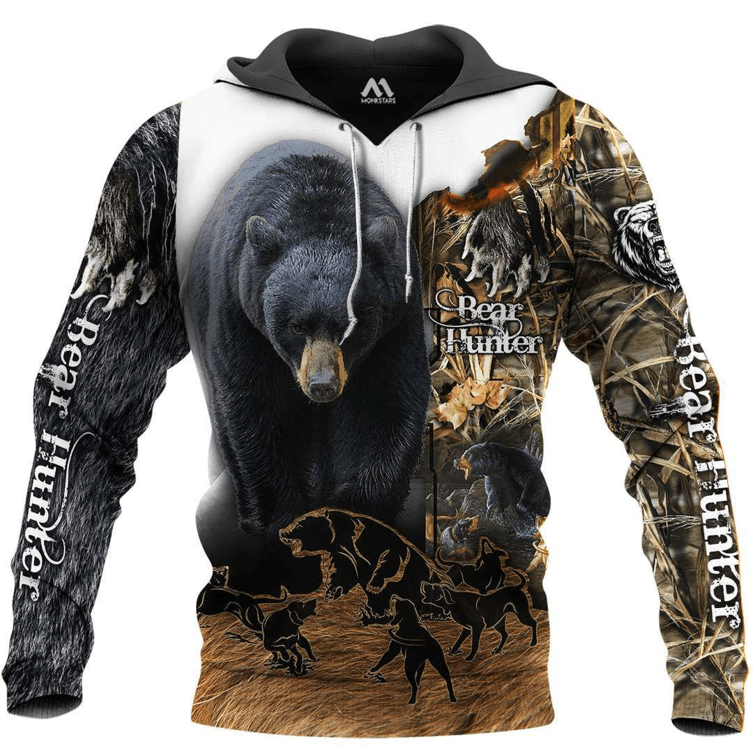 American Super plus Size Men Sweater Hooded Pullover Sweater Casual Long-Sleeved