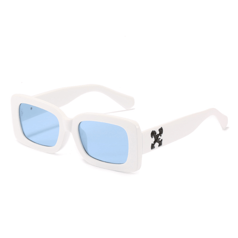 Retro Square Sunglasses Men and Women Personality Trendy Sunglasses