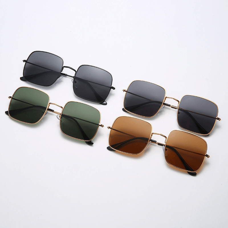 Trend Metal Street Photography Sunglasses