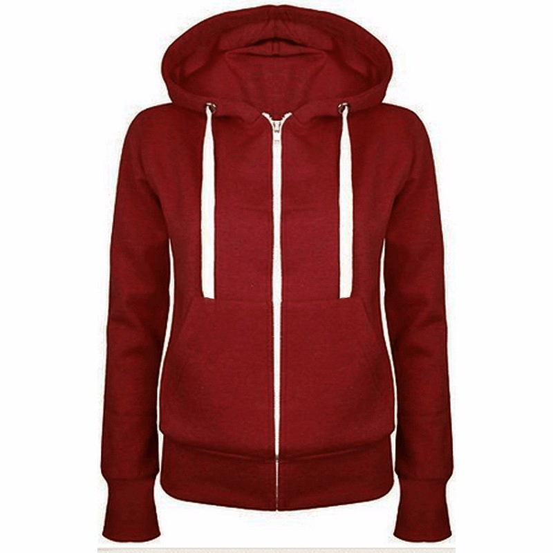 Men's Fashion Solid Color Zip Jacket