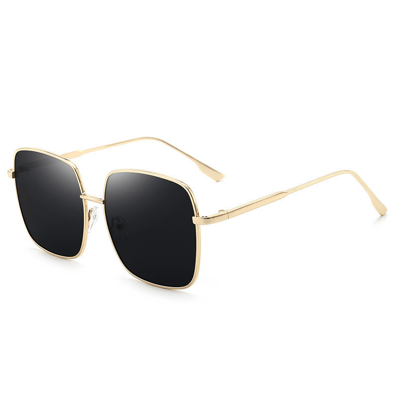 Korean Style Men's and Women's Square Retro Sunglasses