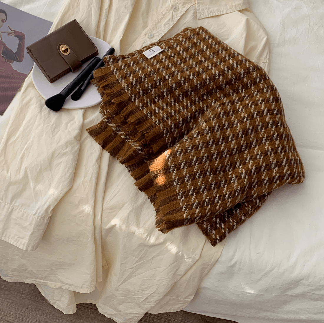 Korean Style All-Match Student Shawl Warm Scarf Trendy
