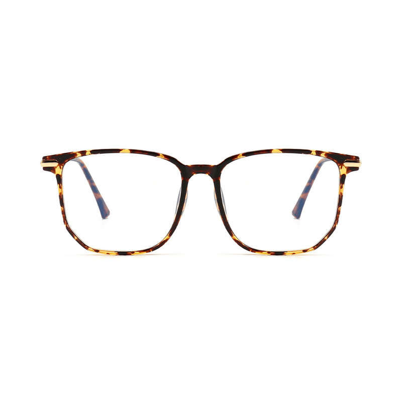 Fashion Big Frame Transparent Retro Full Frame Glasses