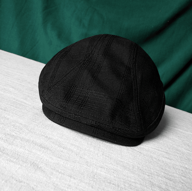 Thin, Comfortable, Pure Cotton, Japanese Retro Caps, Retro Literary and Artistic Small Fresh Berets, Forward Hats for Men and Women