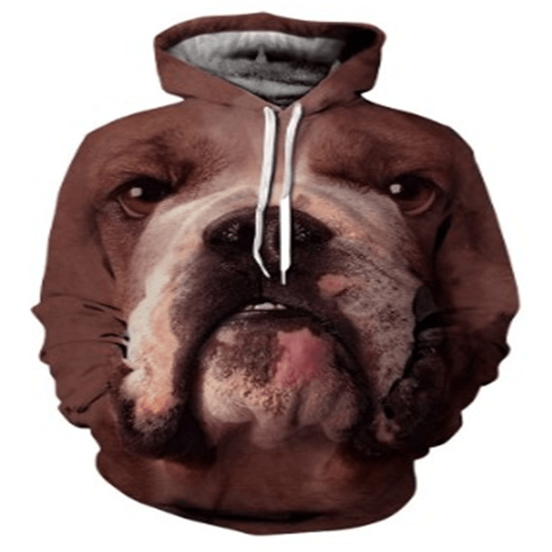 Printed Hoodie Loose Supply Trend Men's Clothing