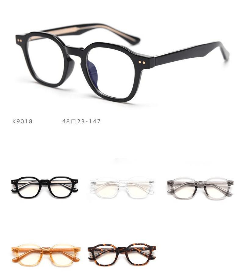 K9018 Korean Square Myopia Glasses Frame