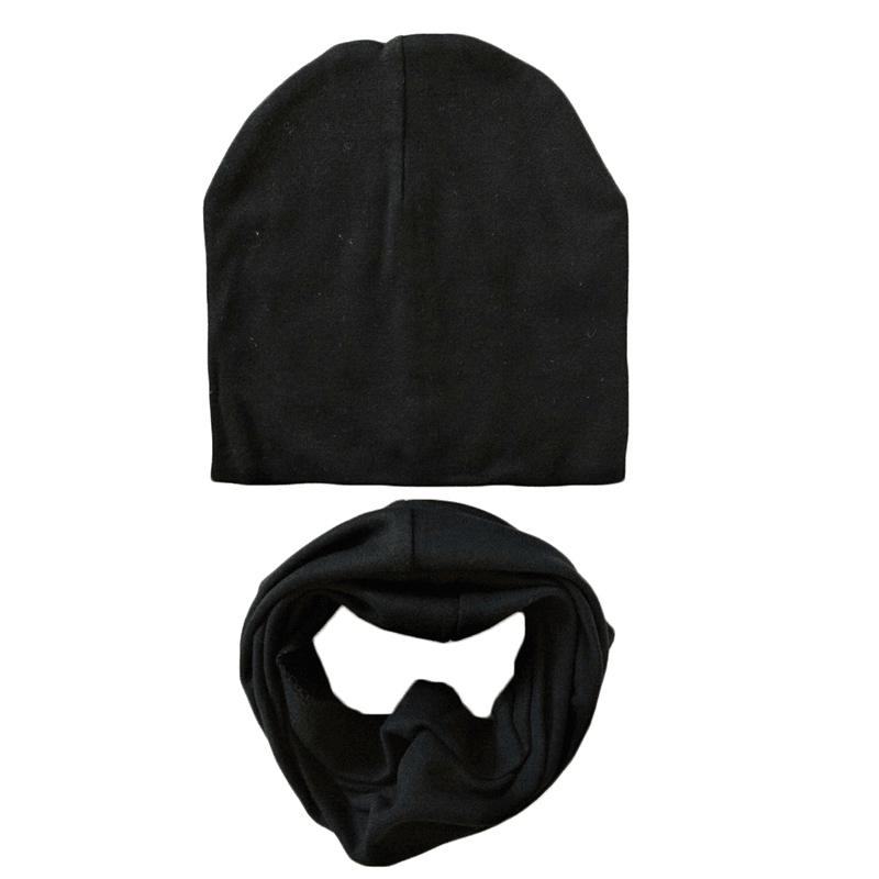 Winter Autumn Baby Boy Girl Hat Scarf Set Newborn Baby Bonnet Soft Cotton Warm Cap Kids Children Beanie Casquette Enfant
