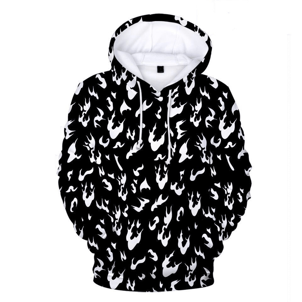 Men's and Women's Fashion Casual Printed Long Sleeved Sweater