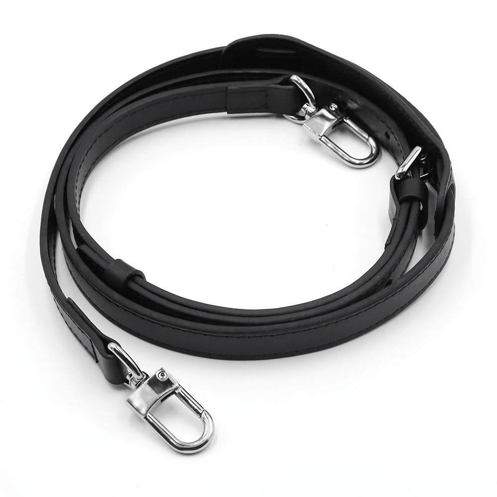 Leather Gasket Bag with Shoulder Strap Accessories