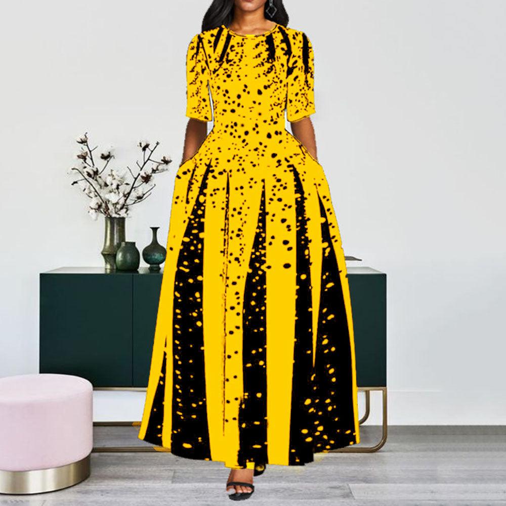 Digital Print Dress