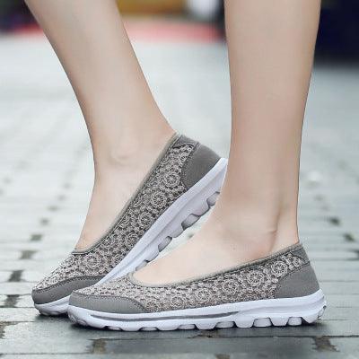 Traditional Cloth Slip-On Shoes Women