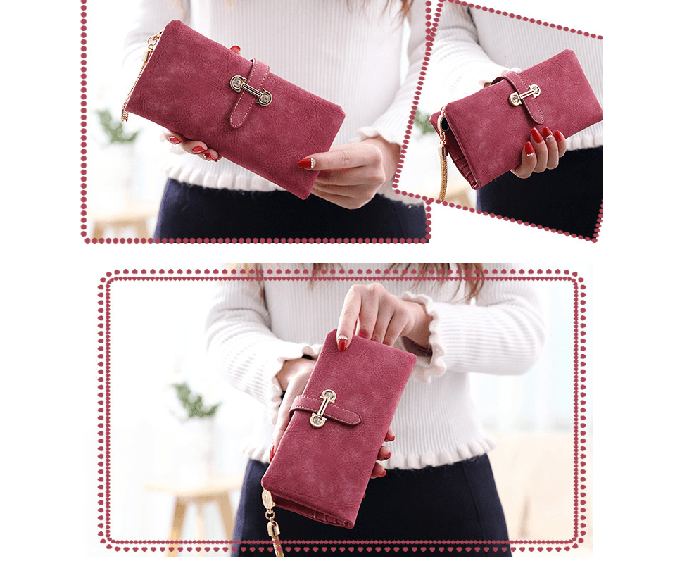Ladies Multi-function Coin Purse Tassel Pendant Wallet