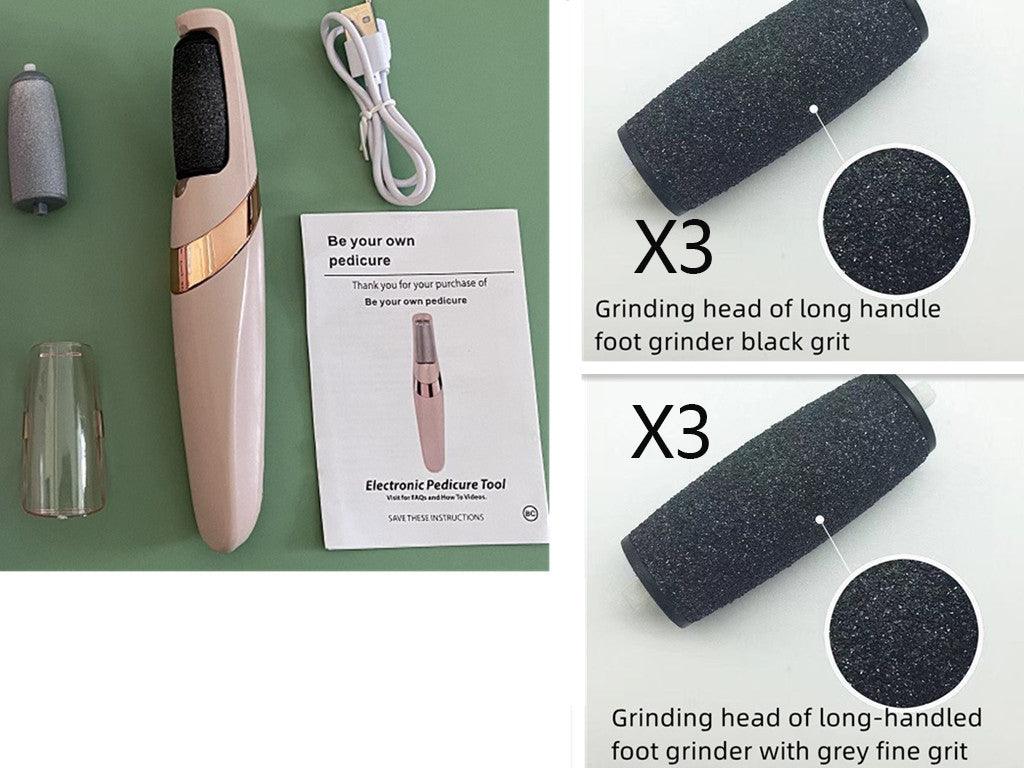 Automatic Foot Rubbing Calluses Pedicure Tool Electric Foot Grinder