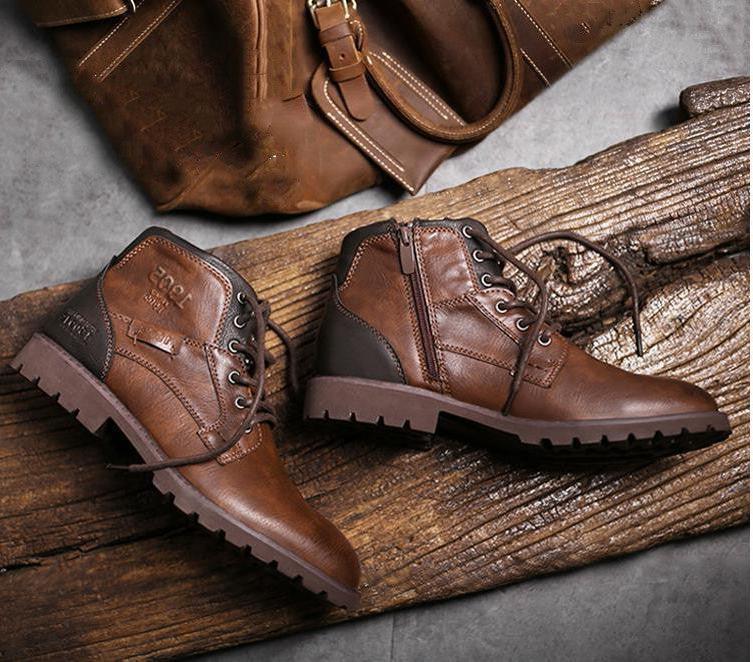 Men's Chelsea Boots with Buckle