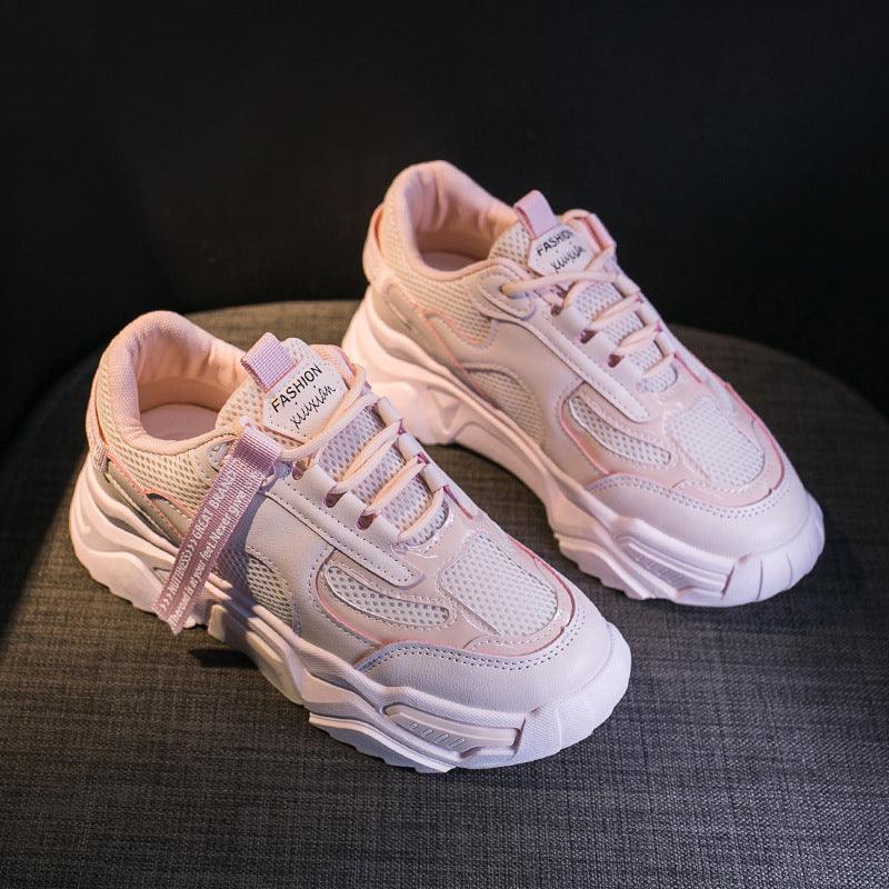 Net Celebrity Harajuku Ulzzang Smart Smoked Shoes - Unleash Your Style with Trendy Microfiber PU Footwear