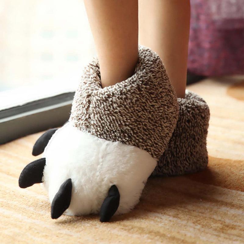 Cute Animal Plush Slippers