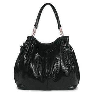 Fashion Large-capacity Snake Print Shoulder Handbag