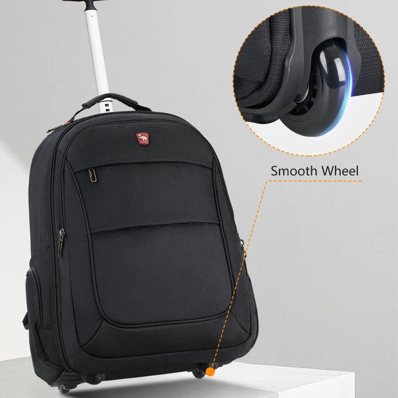 multi-functional trolley backpack, view 5 - MRSLM