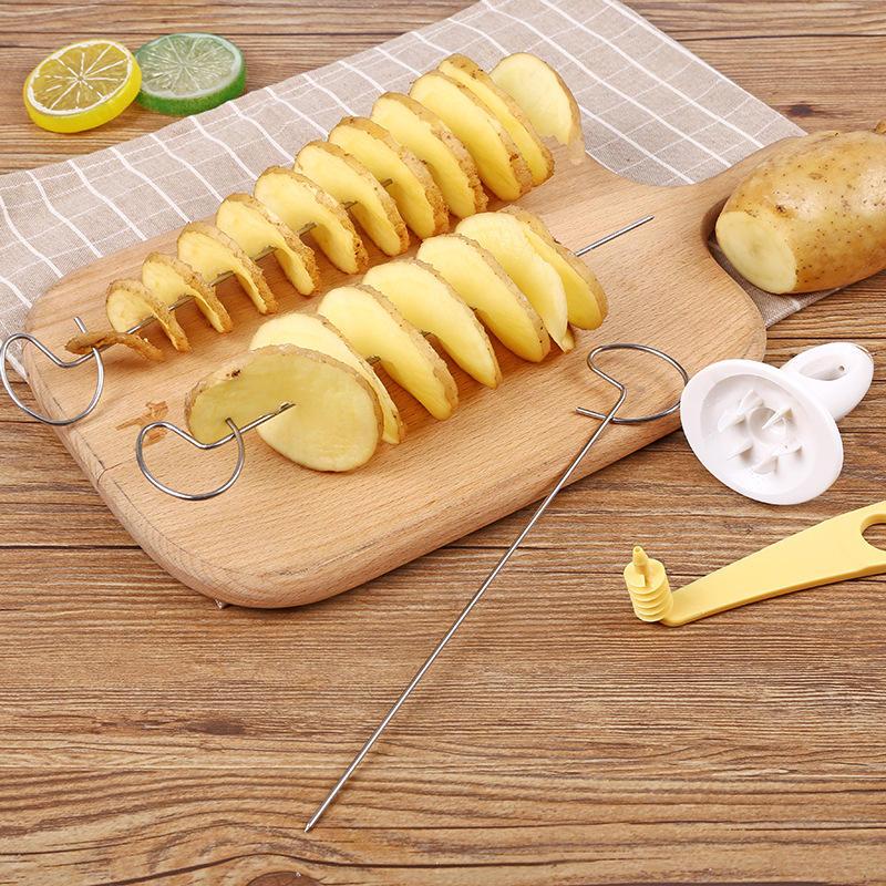 Potato spiral cutter and BBQ skewers - MRSLM