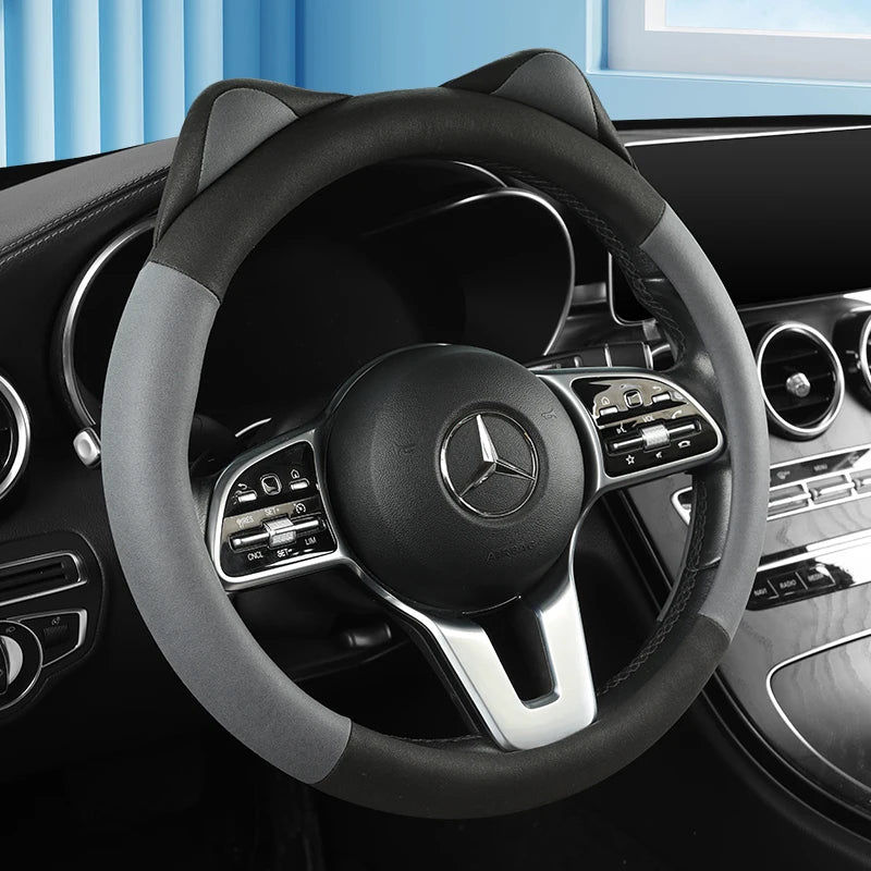 cat ears steering wheel cover, view 6 - MRSLM