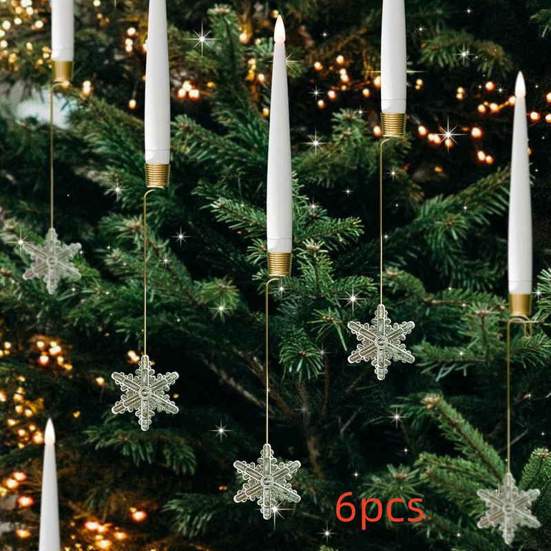 LED candle Christmas tree ornaments, view 3 - MRSLM