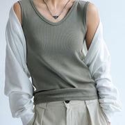 Ribbed camisole, view 6 - MRSLM