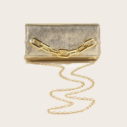 Shiny metallic clutch purse - MRSLM