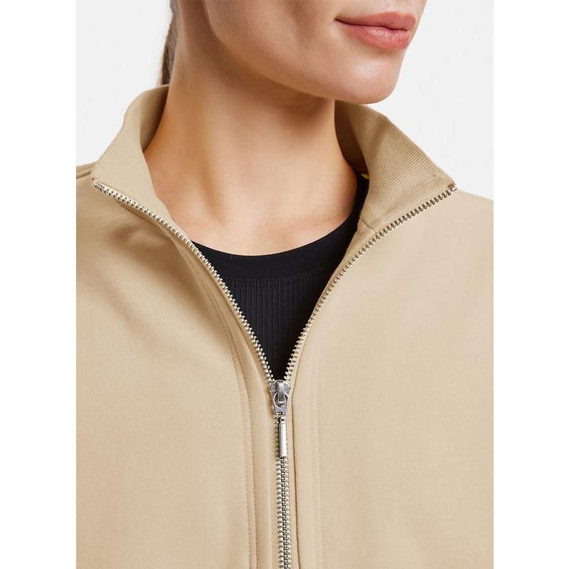 women's cotton zip hoodie, view 8 - MRSLM