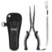 long nose fishing pliers with line cutter, view 3 - MRSLM
