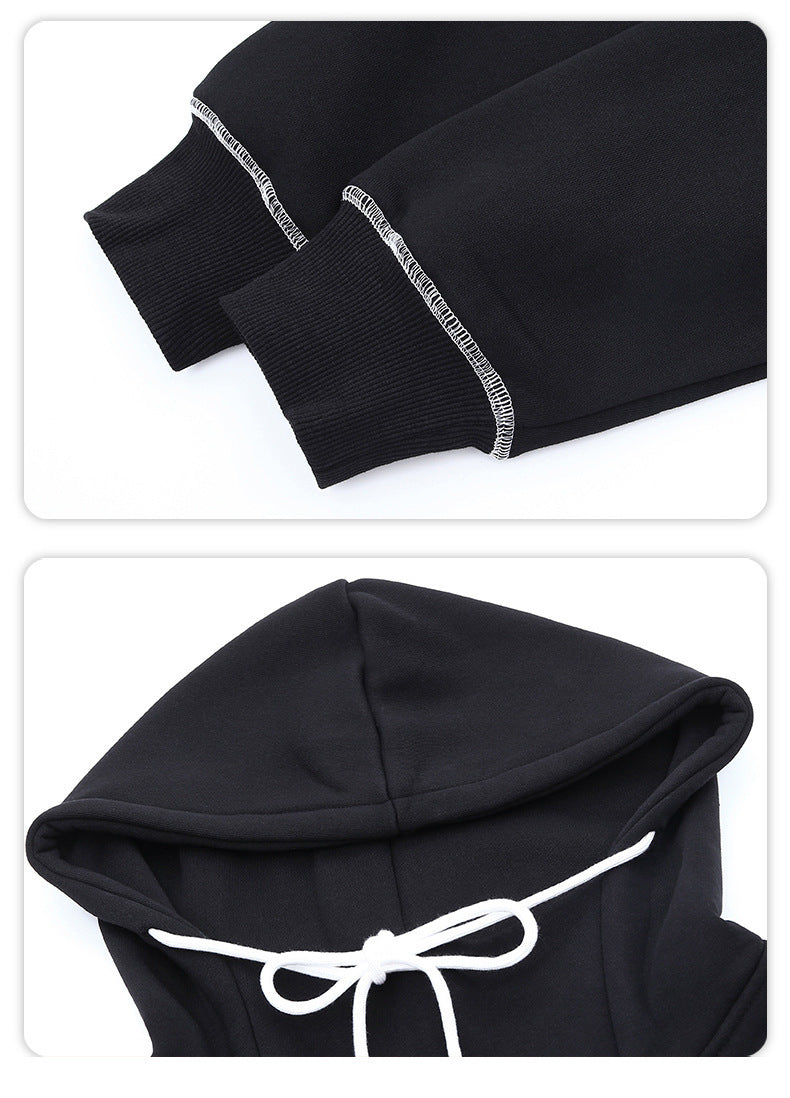 men's loose hooded sweater, view 5 - MRSLM