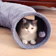 foldable cat play tunnel, view 4 - MRSLM