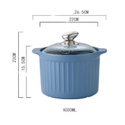 high temperature ceramic casserole, view 13 - MRSLM