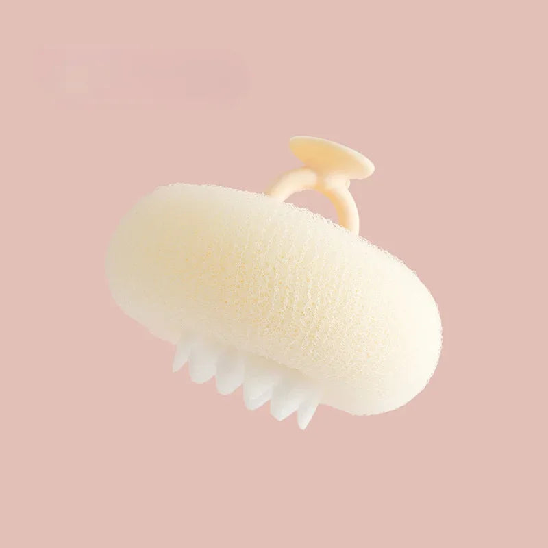 flower pattern suction cup bath sponge, view 11 - MRSLM