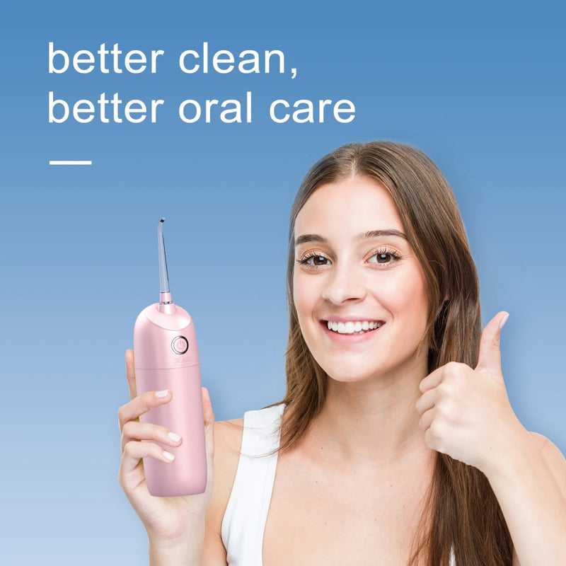 portable waterproof water flosser, view 4 - MRSLM