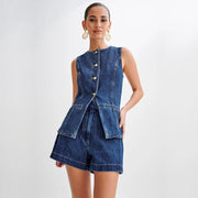 Denim 2-piece summer set - MRSLM